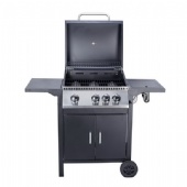 3 BURNER WITH SIDE BURNER OUTDOOR BBQ GRILL GARDERN BARBECUE GAS GRILL CE CERTIFICATE