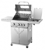 3+1 STAINLESS STEEL BBQ Gas Grill